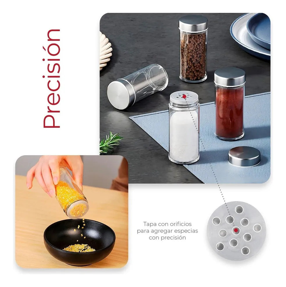 Especiero Cocina 20 Frascos Giratorio